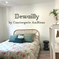 Dewailly, 2 chambres, 3 lits, élégant, 700m centre ville