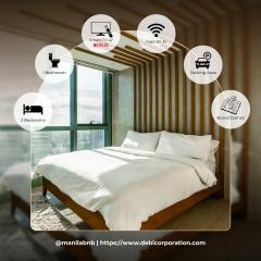 Big Screen TV Panoramic City View - Modern 2 BR High Floor One Uptown Ultra Fast Wi-Fi Washer Dryer