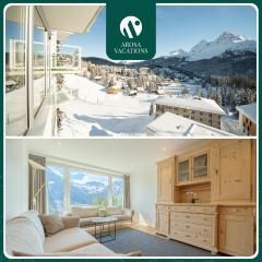 Viktoria A44 by Arosa Vacations, exklusives App im Zentrum mit privater Garage & Panoramablick