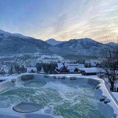 Apartament z 2 sypialniami i widokiem na góry