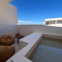 PH de 2 rec, gim, cine y jacuzzi privado en Tulum