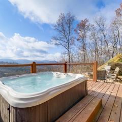 Elevated Cabin Bordering Smoky Mountain Natl Park