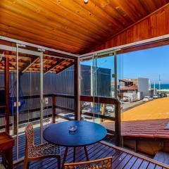 Pé na areia Brava 50m da praia Vista Mar