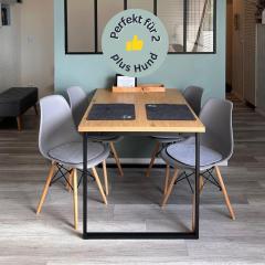 Bude im Harz - Perfekt für Zwei plus Hund, Wanderer, Biker, Ruhesuchende, sonnige Loggia