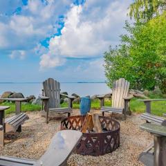 Lakefront • Fire Pit + Deck View • Private Balcony