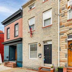Historic 3-Story Fells Point Rowhouse with Backyard!