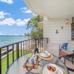 Kahana Reef 221 · KR 221 BeachFront Condo w Ocean Views Pool BBQ
