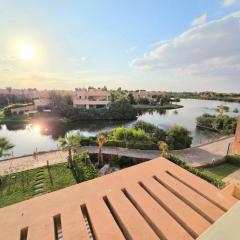 Penthouse Marrakech Village avec vue Panoramique sur le Lac