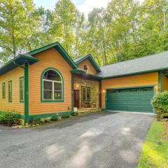 Mtn-View Cabin with Deck in Sylva Family Friendly!