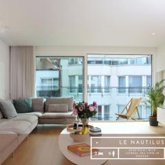 Appartement 6 personnes moderne & épuré vue latéral mer à Knokke avec parking by La Conciergerie