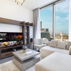 Luxurious Crest Tower Suites By Hostiva- Burj View