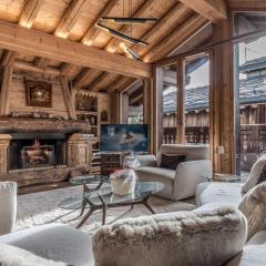 Chalet cosy Courchevel 10 pers, proche centre, spa, parking - FR-1-631-241