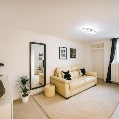 Appartement proche Amnéville, 2 chambres, 5 couchages, cuisine, salon, terrasse et parking