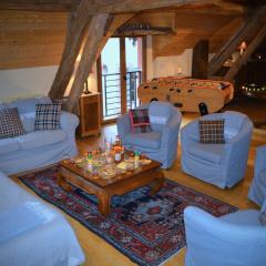 Cottage Mackinley, séjour spacieux et chaleureux, salon de jeux, grande salle à manger, contes,15 pers, Centre Historique, gare TER