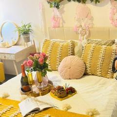 Boho chic, fresh, modern apartment