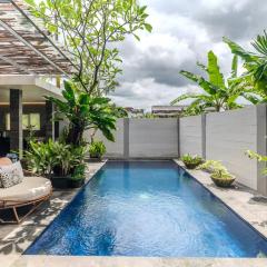 Villa D'Trio 3BRPrivatePool Steps from Ubud Center