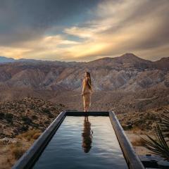 Pool & Spa on 112 Secluded Acres Hawkeye Dome