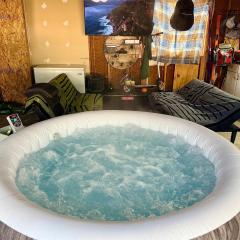 Cozy RV Oasis Farm Stay with Hot Tub Free WiFi and Coffee 5 Min to Adventist Health and Redbud Park