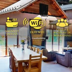 CASA-Grand Laus: Duplex familial sauna et jacuzzi