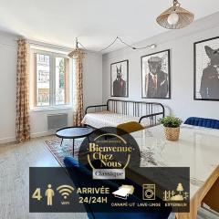 Rue Bien Assis avec jardin terrasse