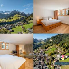 Mountain View Studio Adelboden Next to Gondola & Spa