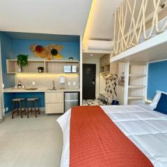 Pé na Areia 1min da Praia Piscina Vista Mar