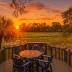 Immersive Treehouse Livin - Marshview Villa near HarbourTown