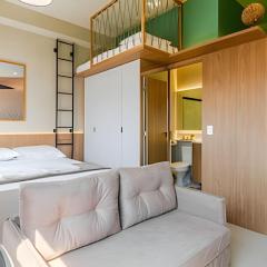 EM1607 - Apartamento com Vaga & Piscina próx Morumbi, Faria Lima e metrô