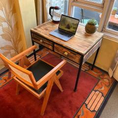Rich Red Carpet room with a Boudha view Balcony