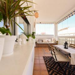 Apartamento con bonita terraza