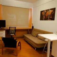 Flat completo no hotel Comfort em Alphaville