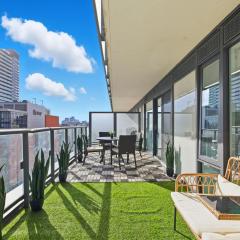 Trendy Downtown Condo w Massive Stylish Patio