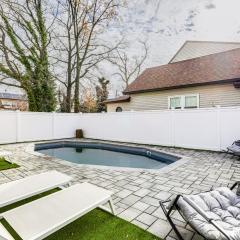 Walk to Keansburg Beach! Family Home with Pool