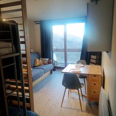 Studio 5pers - Balcon - Ski aux pieds - Piscine