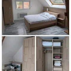 chambre 14m2 calme et parking privé