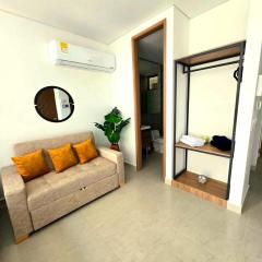 Modern loft with ocean views