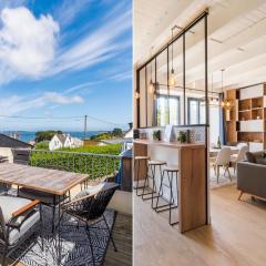 Paradis côtier - Maison vue mer à Loguivy