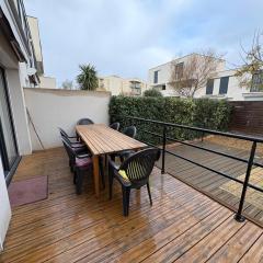 Charmant appartement T4 avec terrasse et jardin