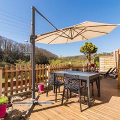 Terrasse charme & nature en coeur de Lannion