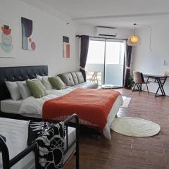 Big studio room 4person Jomtiean356