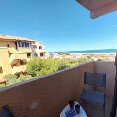 T2 Vue Mer, 4 couchages, St Pierre la Mer