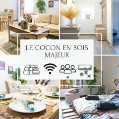Cocon en bois Majeur - 4 couchages au cœur de Limoux