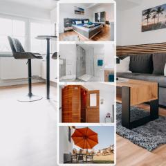 Kleeoase - Modernes Apartment - Infrarotsauna - Terrasse - Garten