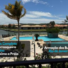 Casa na Marina deck piscina restaurante Búzios