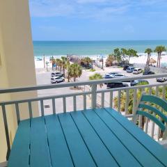 Beachfront Balcony Sleeps 10 Heated Pool King Bed -308