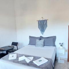 Pé na praia Acomodação