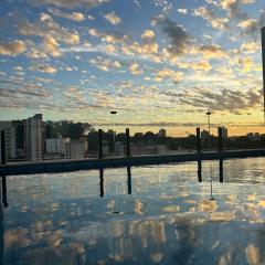 TESLA APT2-Pool, Air, gym, 24-hour portaria