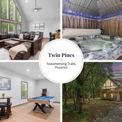 Twin Chalet 6 BDs Hot Tub Game Area and more