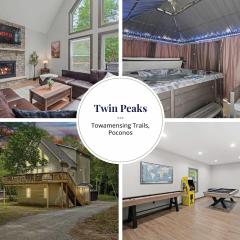 Twin Chalet - 6 BDs Hot Tub Game Area and more