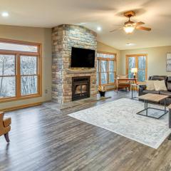 Private Lakefront Home with Game Room in Aurora!